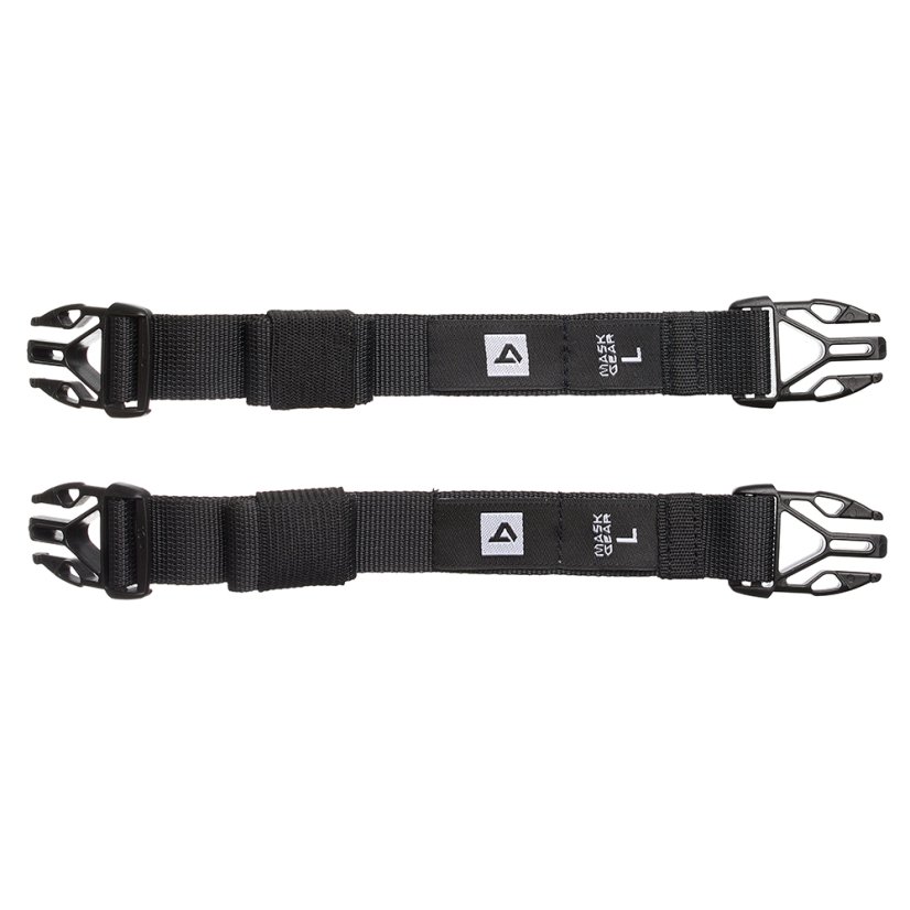 BLACK** straps - Size: L