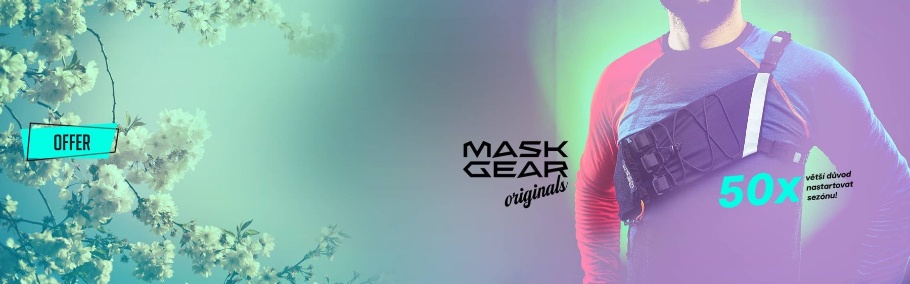 Jarní slevy až 50 % v sekci MASK Gear Originals Jarní slevy až 50 % v sekci MASK Gear Originals